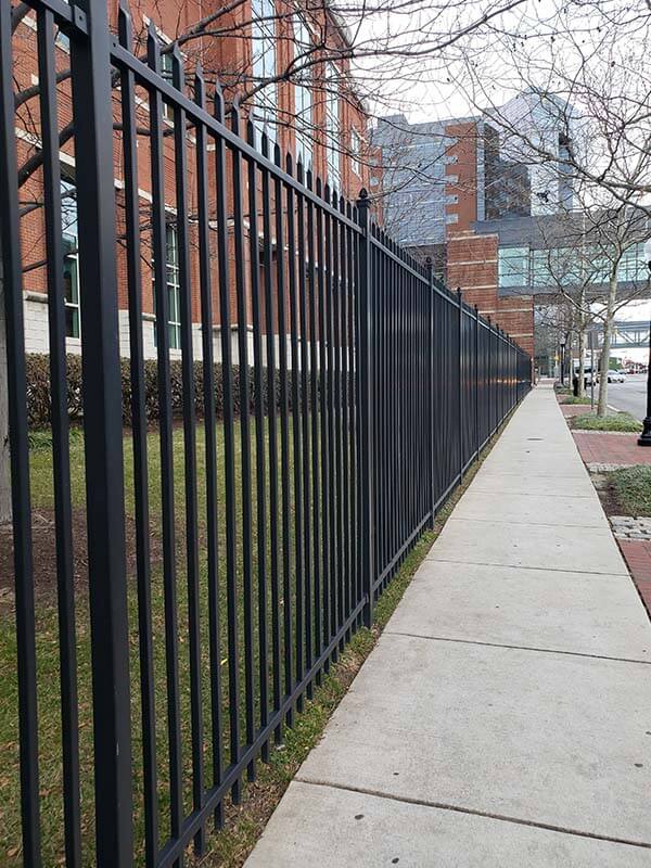 WROUGHT IRON fencing benefits in Cincinnati Ohio