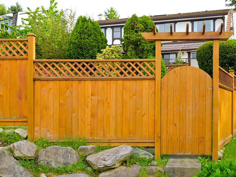 wood fence Mason Ohio